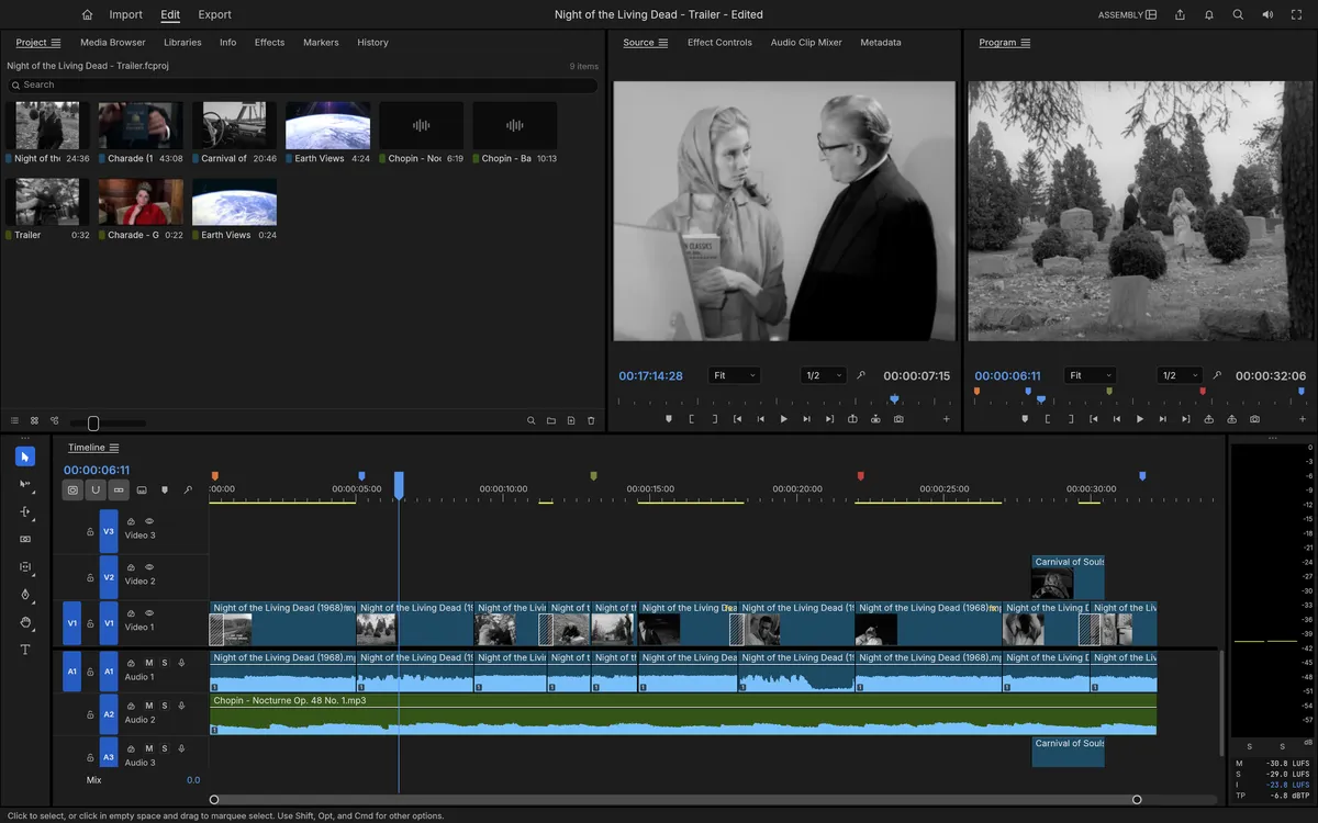 A timeline you already know in FilmCraft