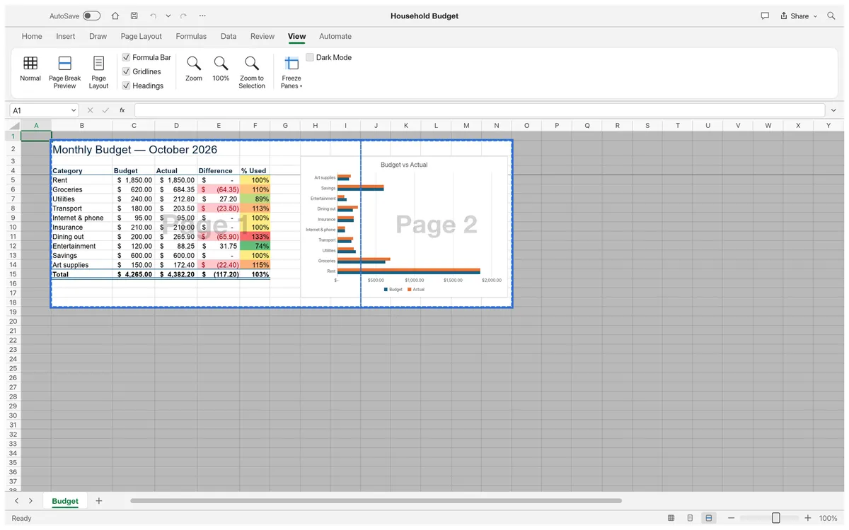 Print and PDF in GridCraft