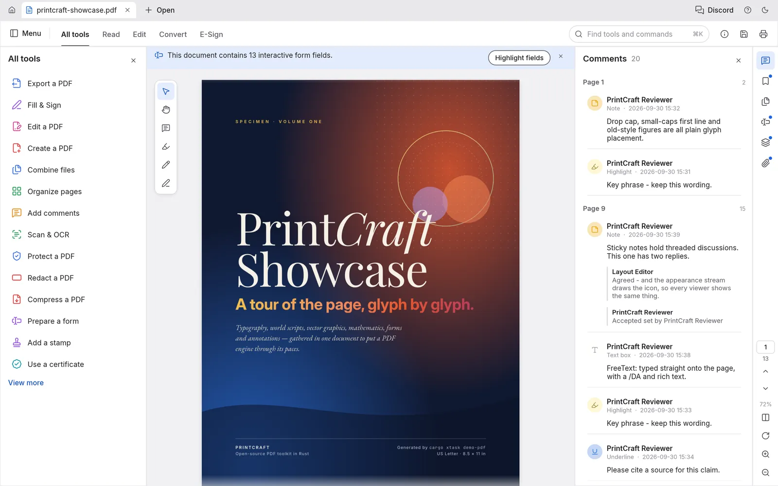 PdfCraft Online – Free Acrobat Alternative, No Upload